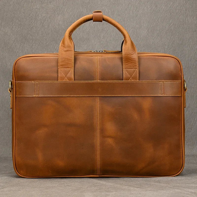 Genuine Leather Briefcase - Fave Carry | Elegance Wherever You Go