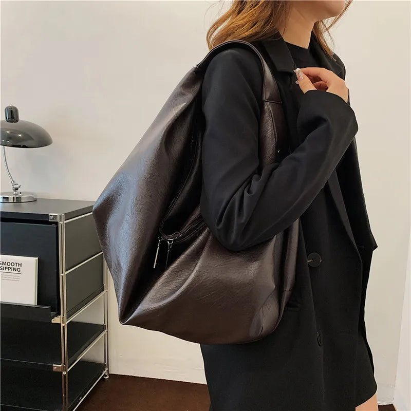 Vintage Soft Leather Bag - Fave Carry | Elegance Wherever You Go