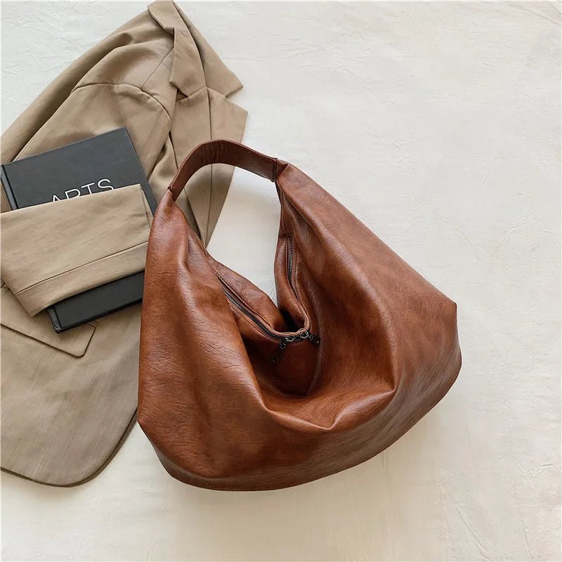 Vintage Soft Leather Bag - Fave Carry | Elegance Wherever You Go