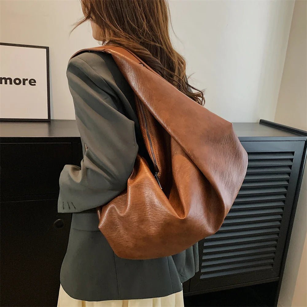 Vintage Soft Leather Bag - Fave Carry | Elegance Wherever You Go