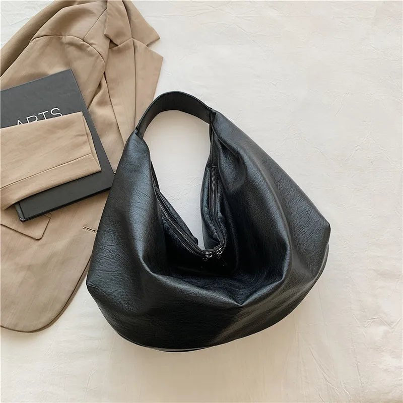 Vintage Soft Leather Bag - Fave Carry | Elegance Wherever You Go